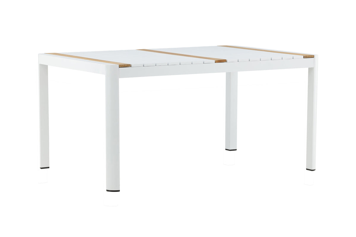 Togo havebord - 150 × 90 cm - hvid - billede 3