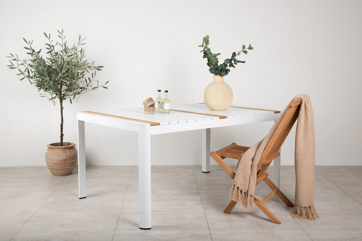Togo havebord - 150 × 90 cm - hvid - billede 13