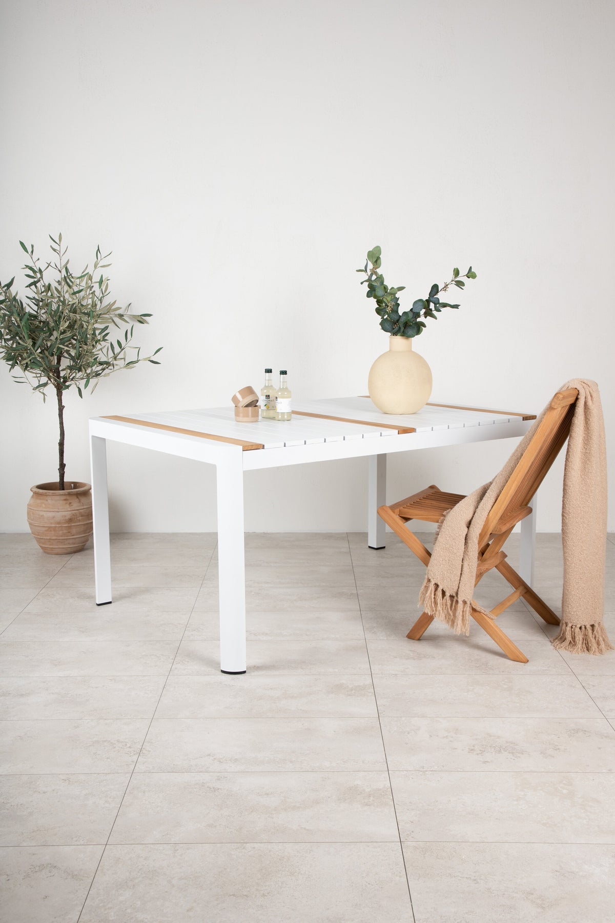 Togo havebord - 150 × 90 cm - hvid - billede 16