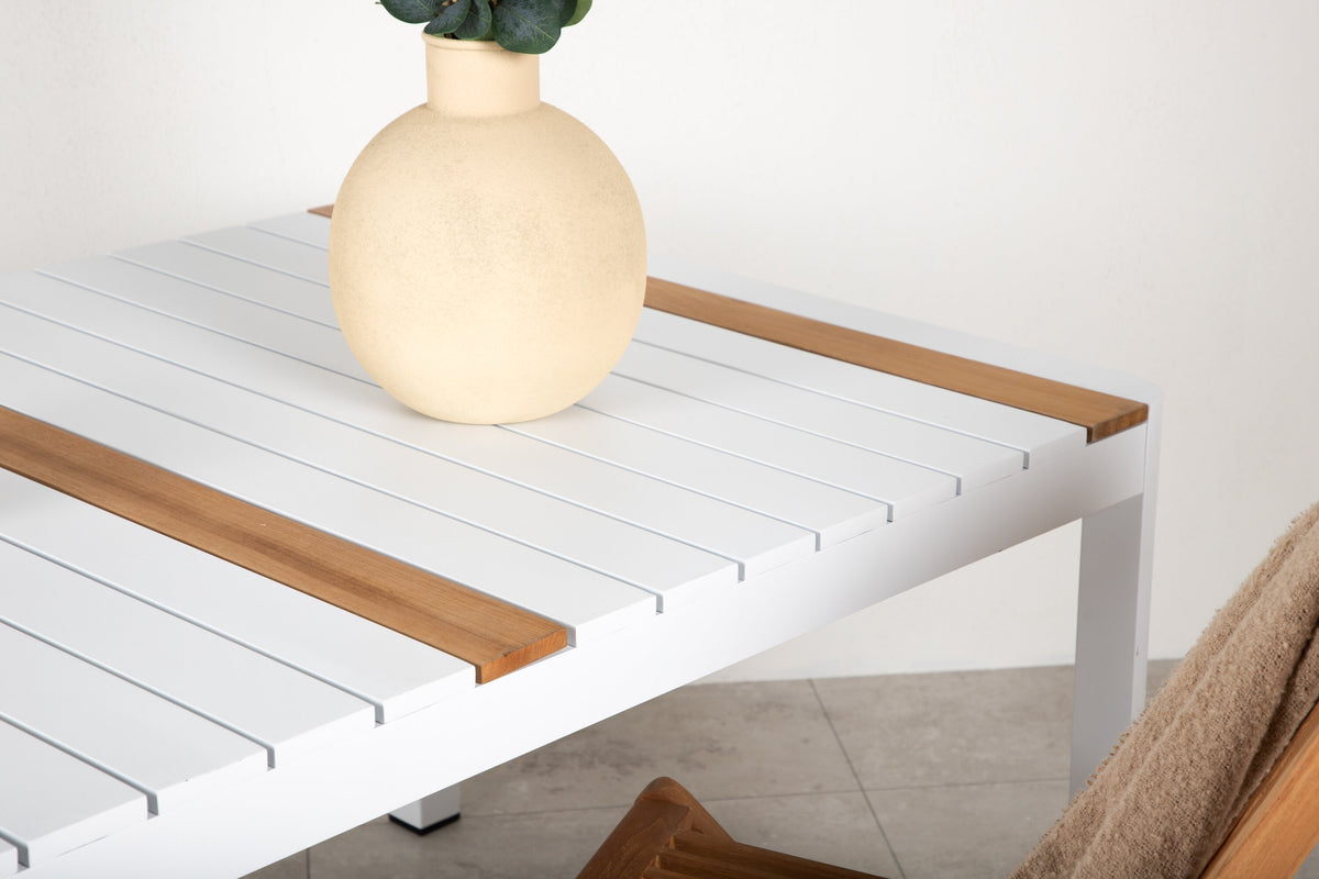 Togo havebord - 150 × 90 cm - hvid - billede 14