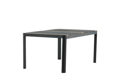 Togo havebord - 150 × 90 cm - sort - billede 2