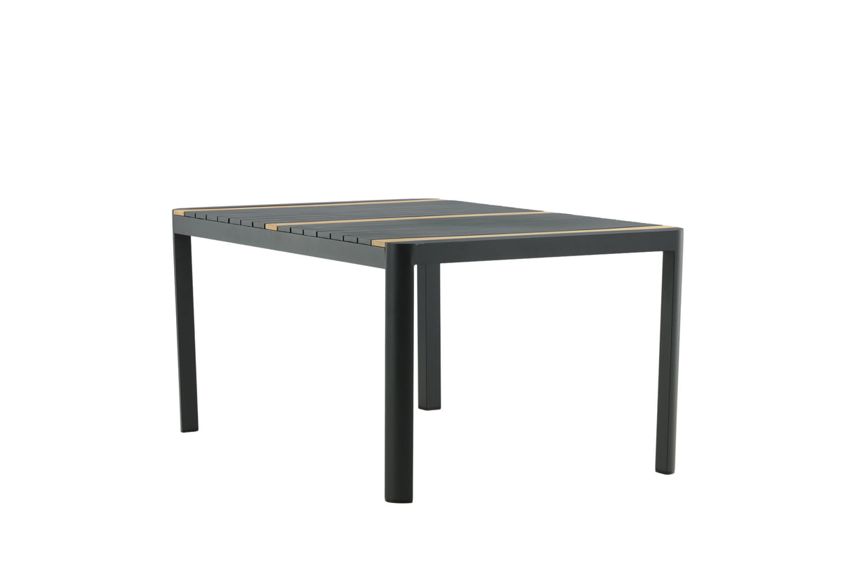 Togo havebord - 150 × 90 cm - sort - billede 6
