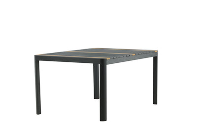 Togo havebord - 150 × 90 cm - sort - billede 8
