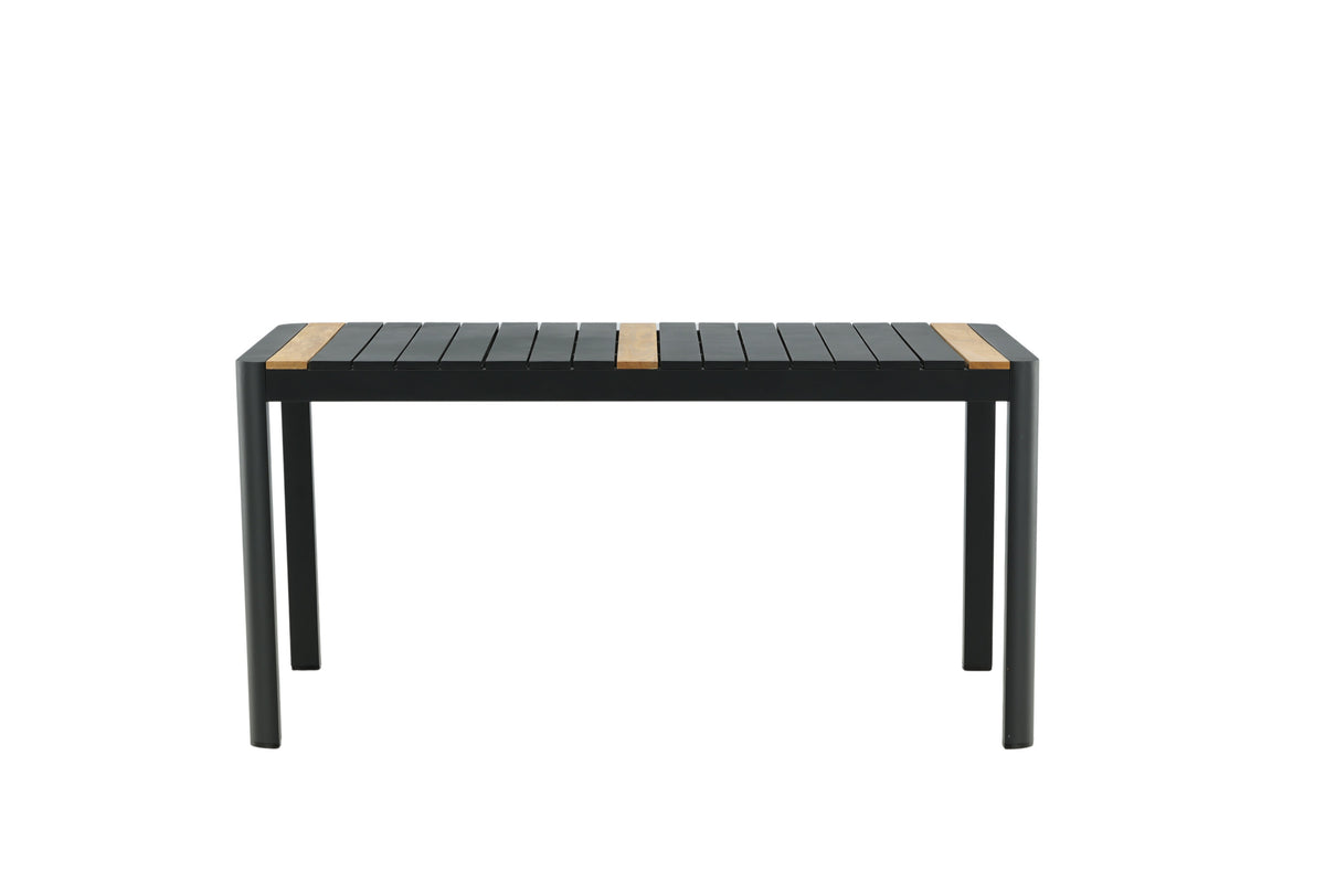 Togo havebord - 150 × 90 cm - sort - billede 10