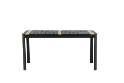 Togo havebord - 150 × 90 cm - sort - billede 10