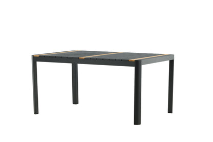 Togo havebord - 150 × 90 cm - sort - billede 11
