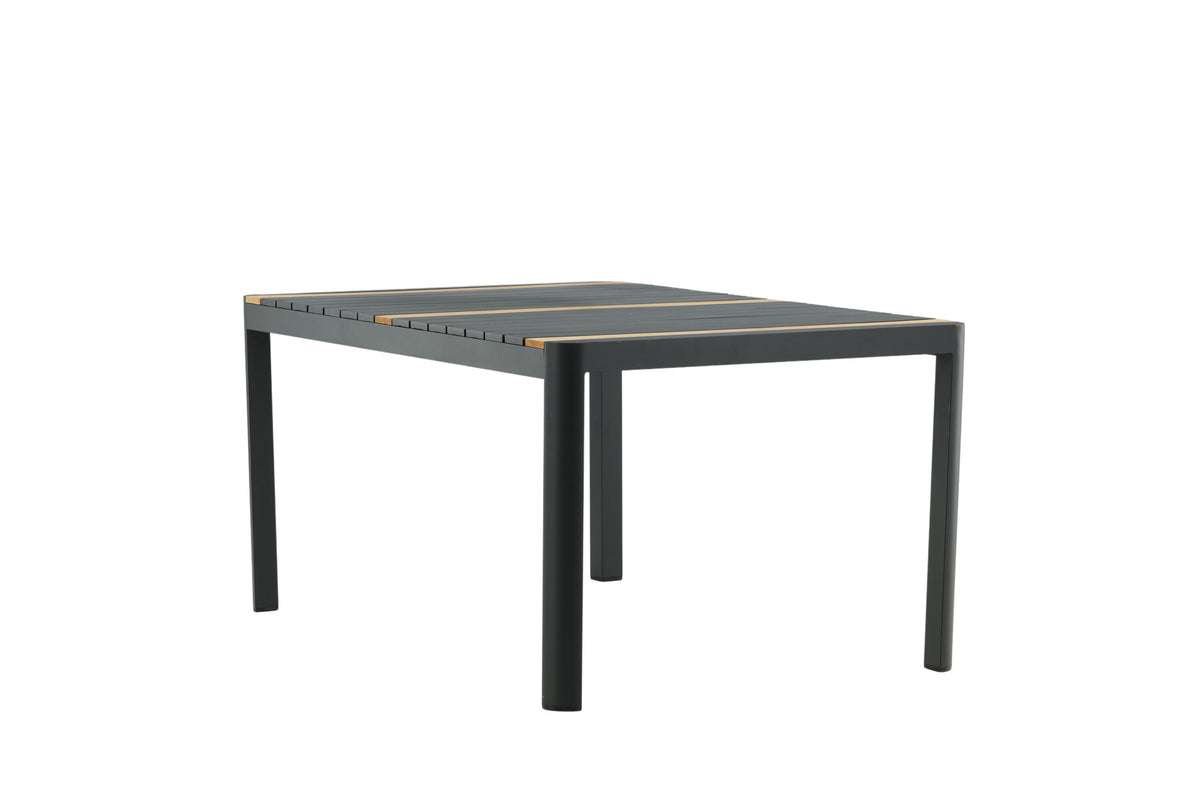 Togo havebord - 150 × 90 cm - sort - billede 12