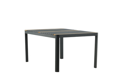 Togo havebord - 150 × 90 cm - sort - billede 12