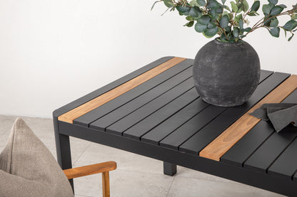 Togo havebord - 150 × 90 cm - sort - billede 14