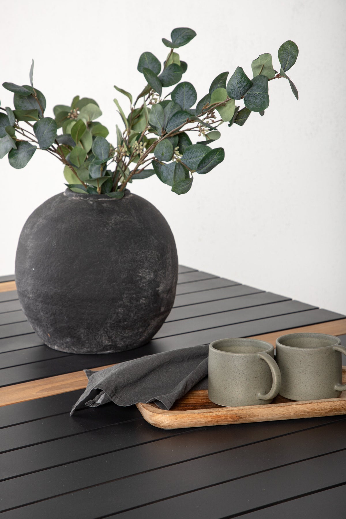 Togo havebord - 150 × 90 cm - sort - billede 18