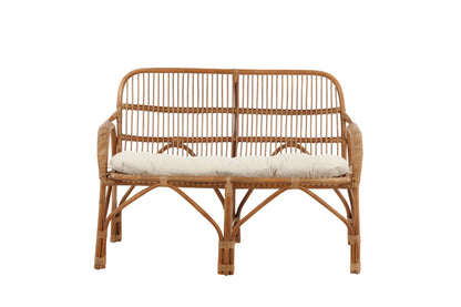 Nella 2-personers sofa - natur, knækket hvid - billede 4