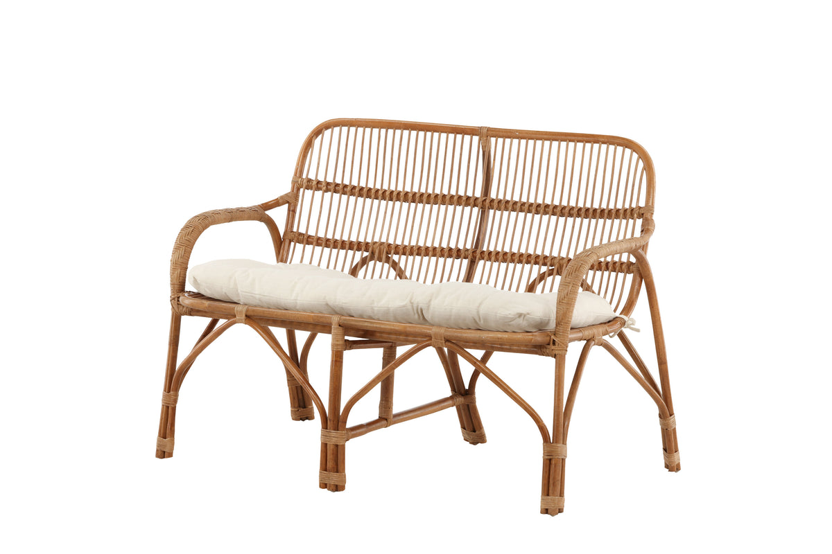 Nella 2-personers sofa - natur, knækket hvid - billede 5
