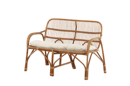 Nella 2-personers sofa - natur, knækket hvid - billede 5