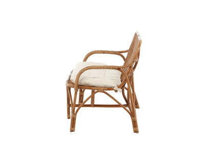 Nella 2-personers sofa - natur, knækket hvid - billede 7