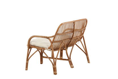 Nella 2-personers sofa - natur, knækket hvid - billede 8