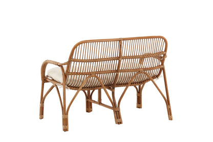 Nella 2-personers sofa - natur, knækket hvid - billede 9