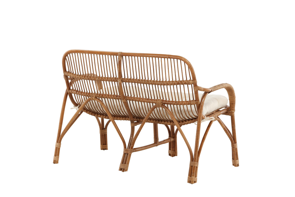 Nella 2-personers sofa - natur, knækket hvid - billede 11