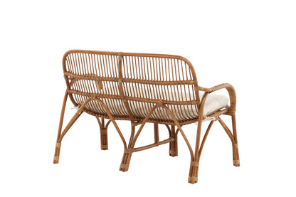 Nella 2-personers sofa - natur, knækket hvid - billede 11