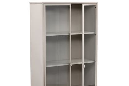 Piring Vitrineskab 40 x 190 x 90 Beige