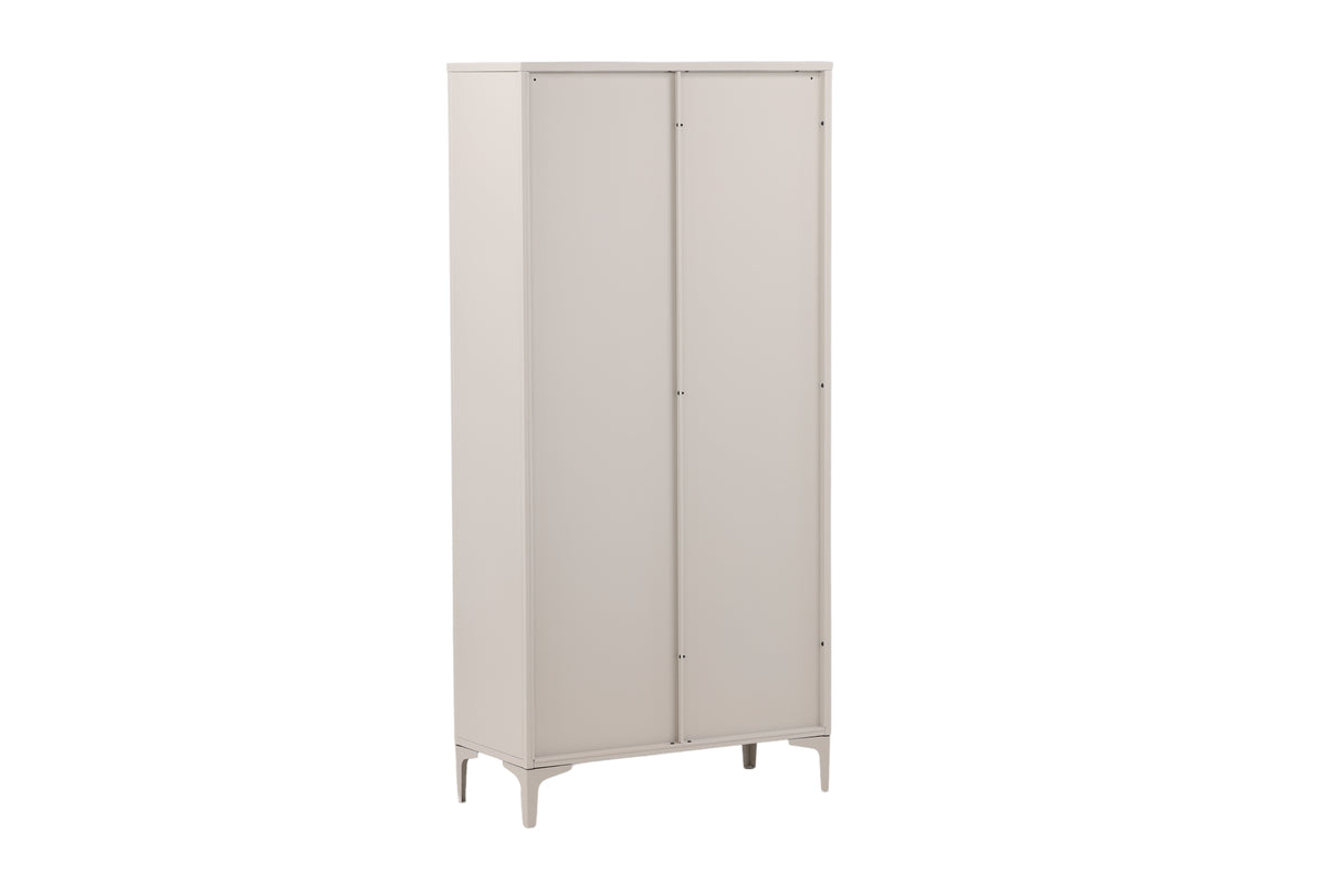 Piring Vitrineskab 40 x 190 x 90 Beige