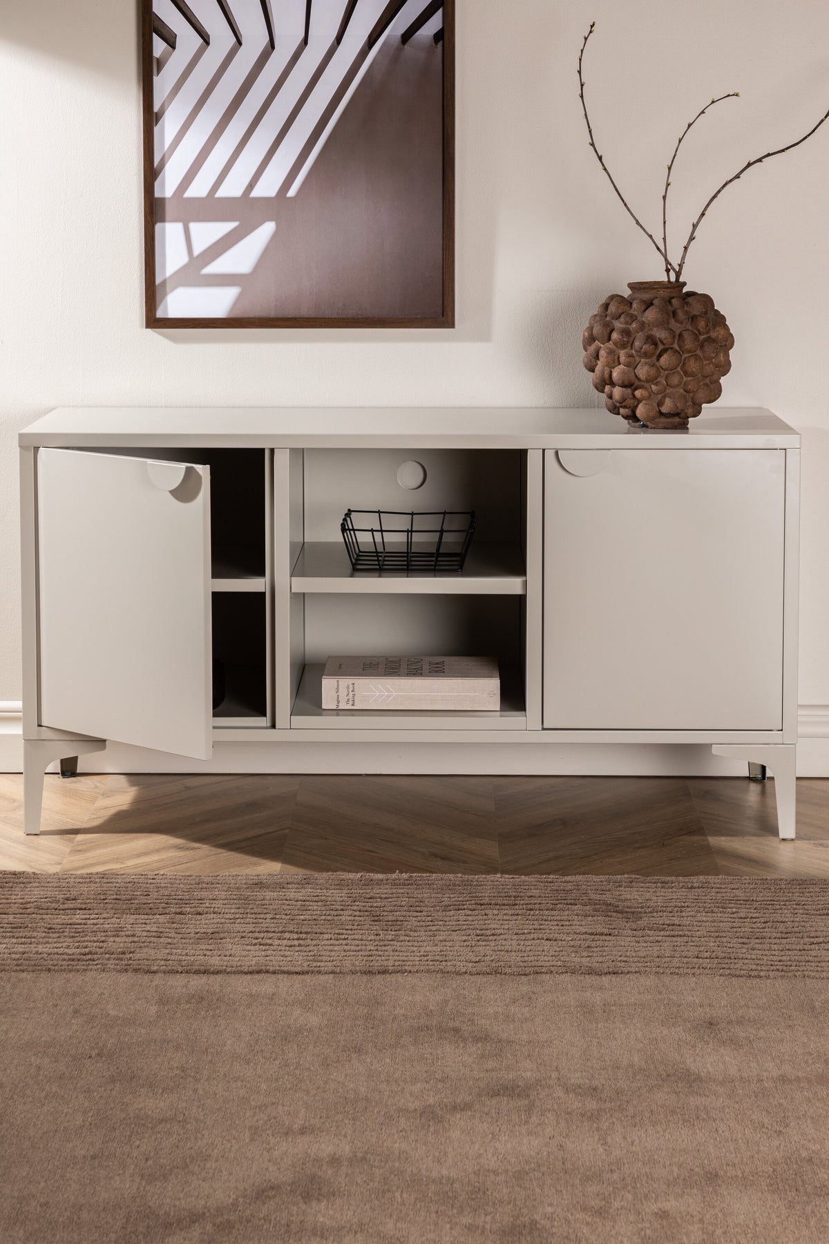 Piring TV-bord - beige - billede 19