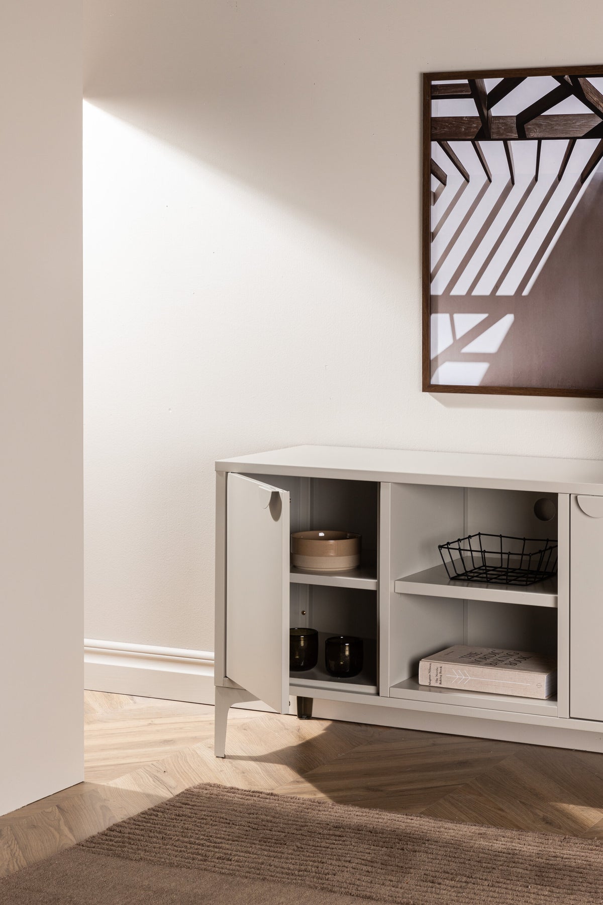 Piring TV-bord - beige - billede 20