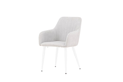 Comfort Spisebordsstol 2-stk Lys Grå