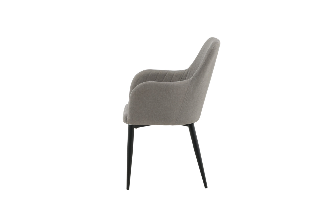 Comfort Spisebordsstol 2-stk Grå