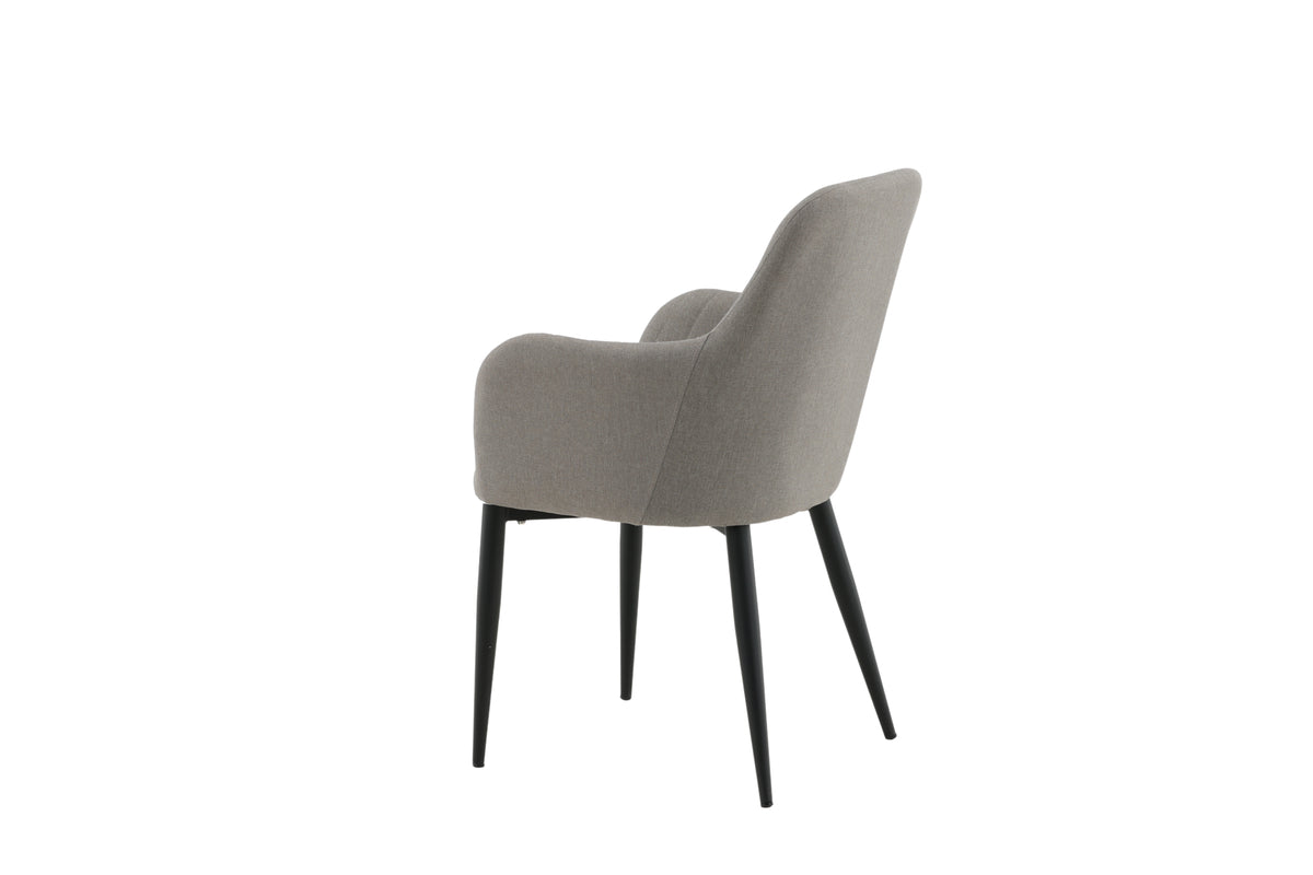 Comfort Spisebordsstol 2-stk Grå