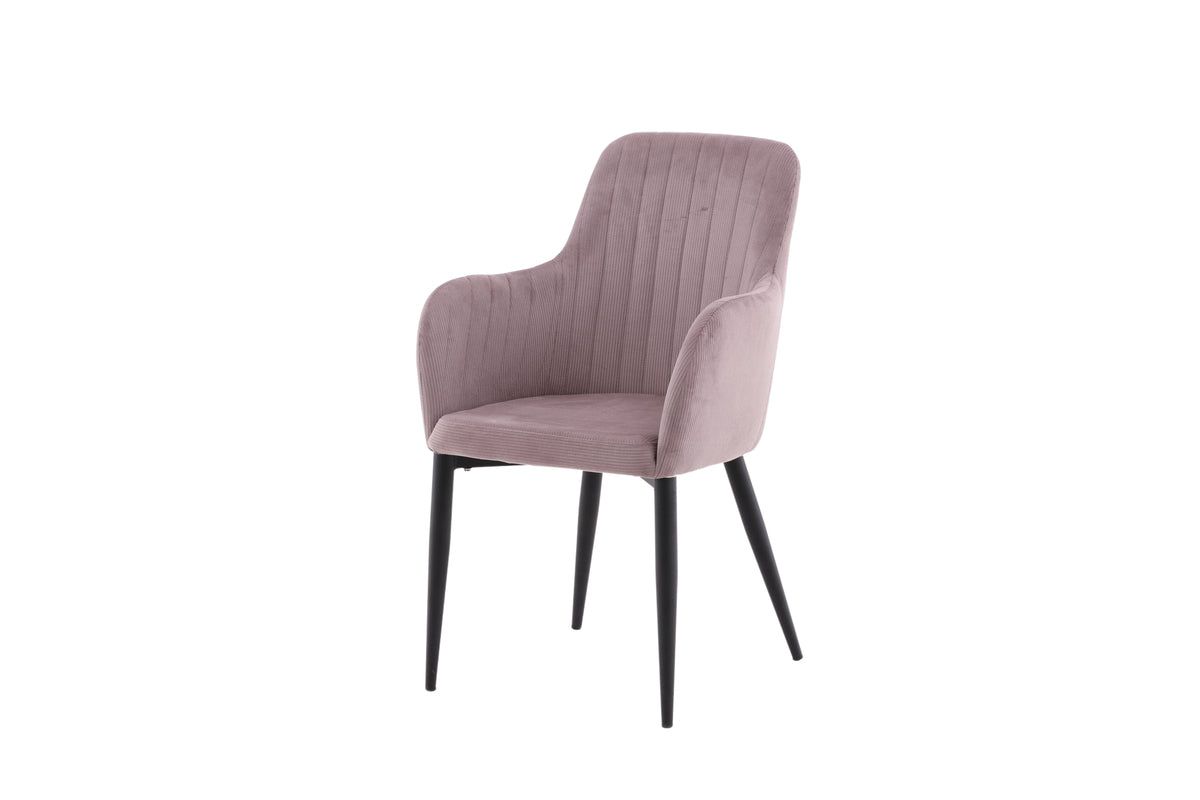 Comfort Spisebordsstol 2-stk Dusty Pink