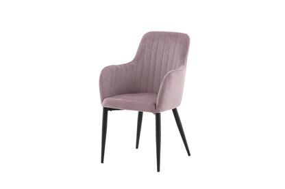 Comfort Spisebordsstol 2-stk Dusty Pink