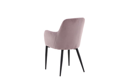 Comfort Spisebordsstol 2-stk Dusty Pink