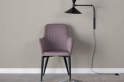 Comfort Spisebordsstol 2-stk Dusty Pink