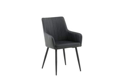 Comfort spisebordsstole - sort - 2 stk. - billede 13