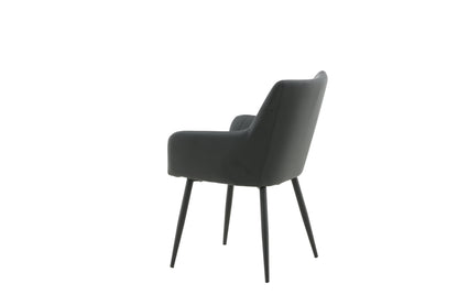 Comfort spisebordsstole - sort - 2 stk. - billede 6