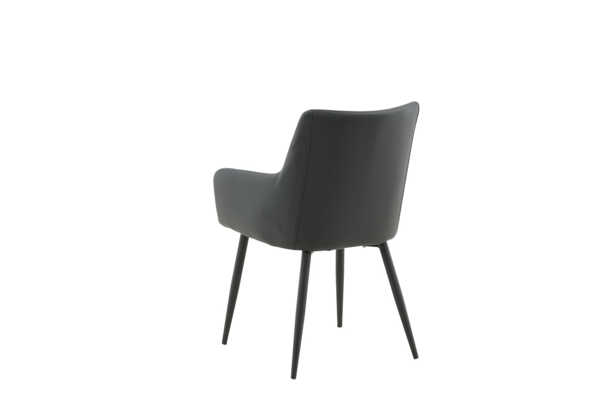 Comfort Spisebordsstol 2-stk Sort