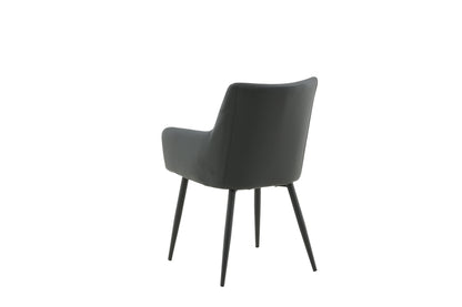 Comfort Spisebordsstol 2-stk Sort