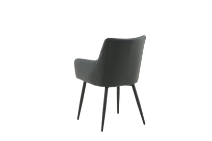 Comfort spisebordsstole - sort - 2 stk. - billede 7