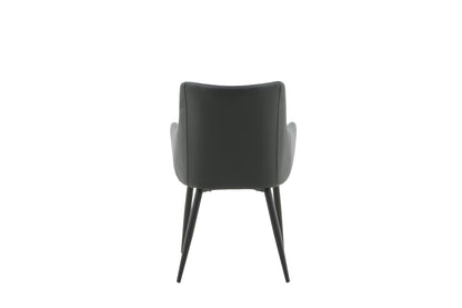 Comfort Spisebordsstol 2-stk Sort