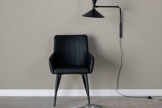 Comfort spisebordsstole - sort - 2 stk. - billede 14