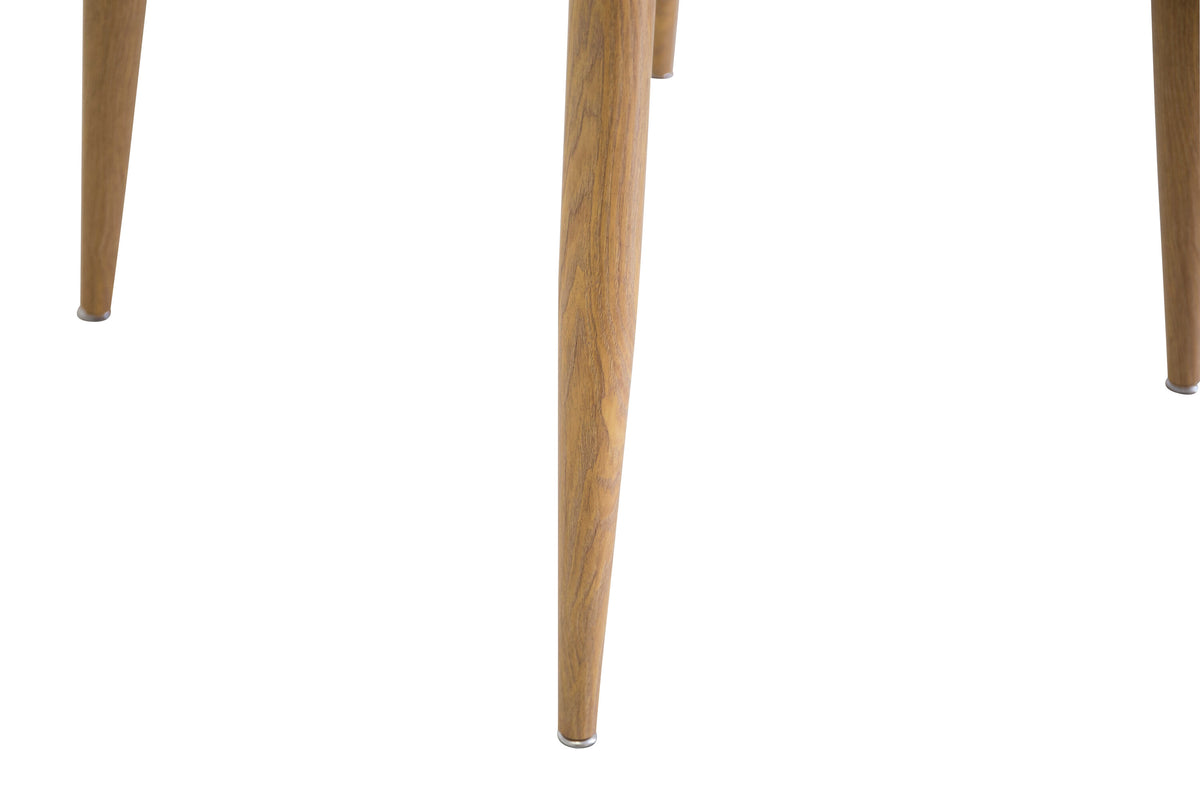 Plaza rundt spisebord - Ø100 cm - natur, hvid - billede 2