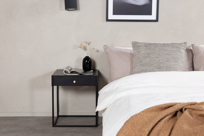 Bakal sengebord - 43 × 43 cm - sort - billede 5