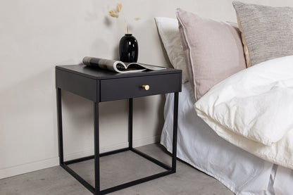 Bakal sengebord - 43 × 43 cm - sort - billede 6
