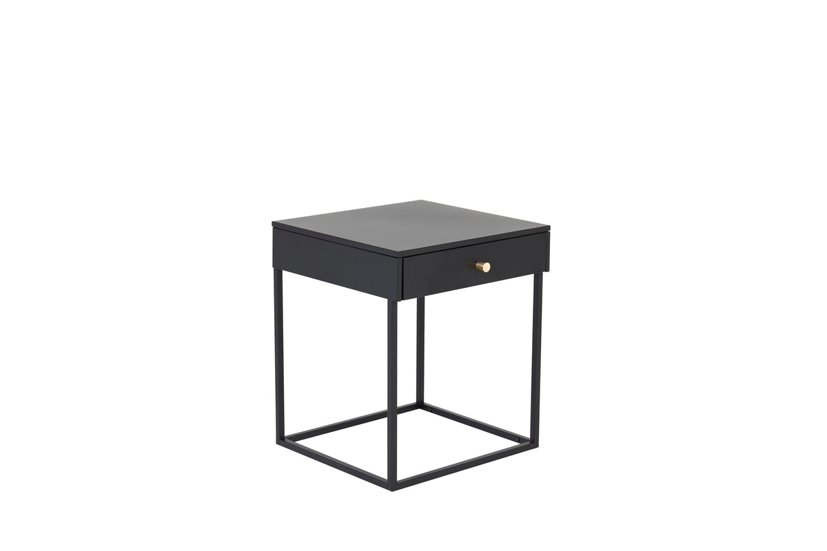 Bakal sengebord - 43 × 43 cm - sort - billede 2