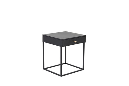 Bakal sengebord - 43 × 43 cm - sort - billede 2