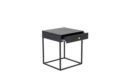 Bakal sengebord - 43 × 43 cm - sort - billede 3
