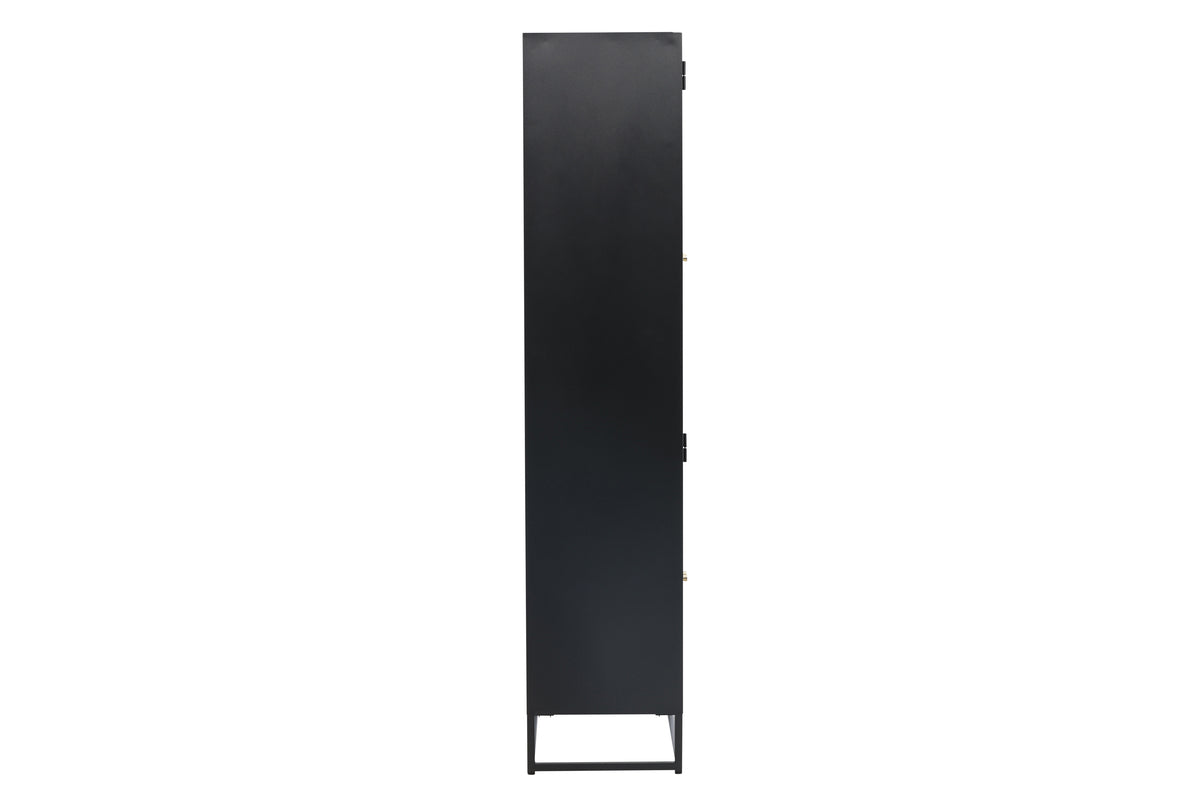 Bakal Vitrineskab 40,5 x 190 x 80 Sort