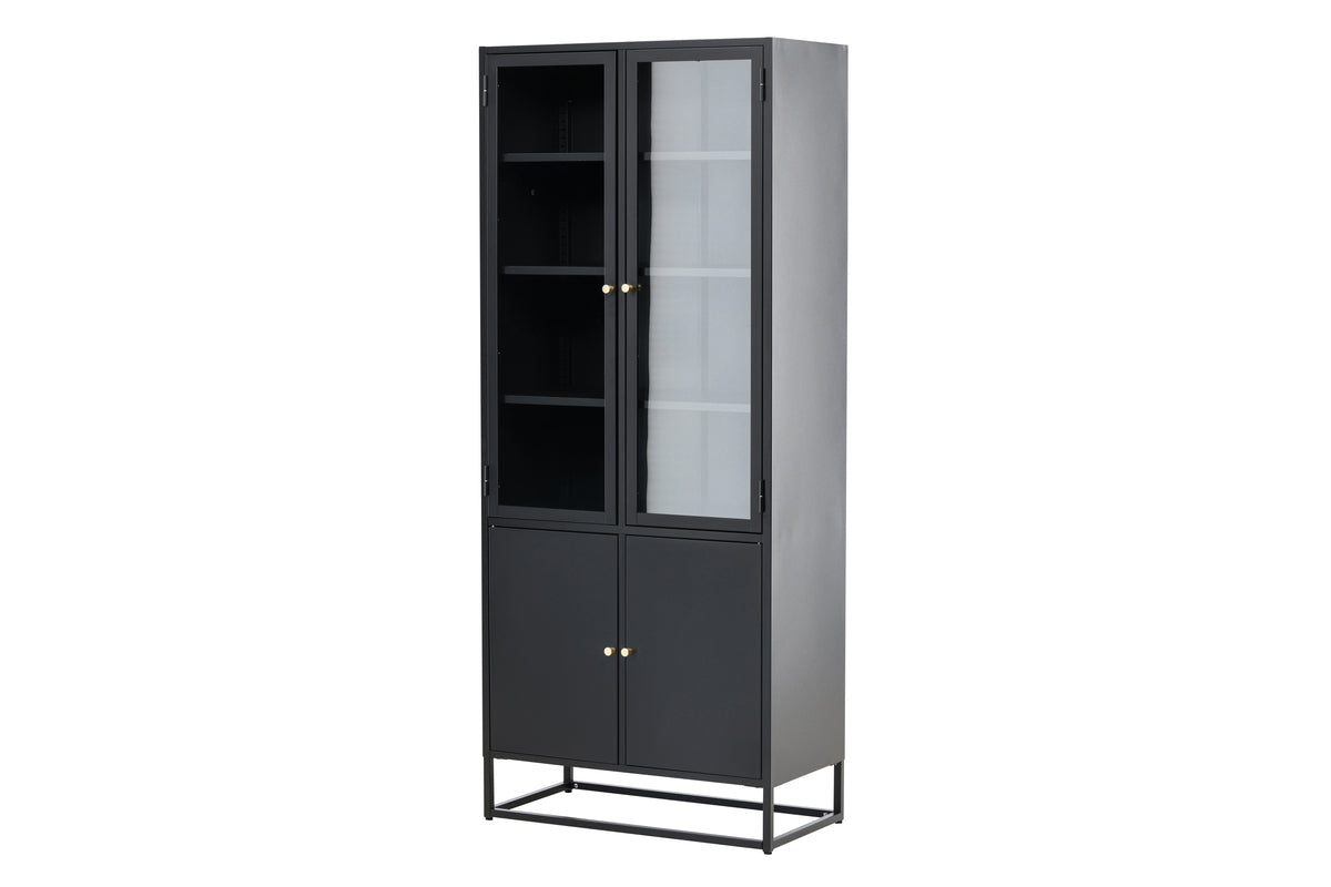 Bakal Vitrineskab 40,5 x 190 x 80 Sort