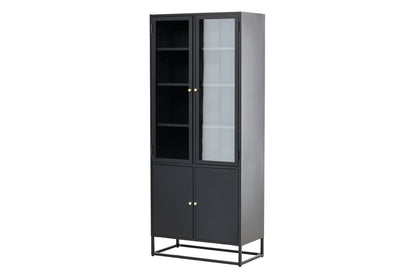 Bakal Vitrineskab 40,5 x 190 x 80 Sort