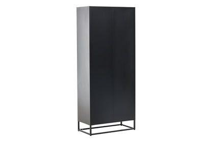 Bakal Vitrineskab 40,5 x 190 x 80 Sort